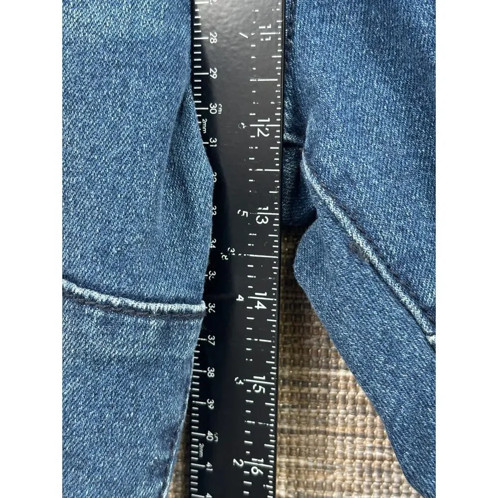 True Religion Rocco Relaxed Skinny Jeans Mens Size 42 Blue Denim Designer NEW